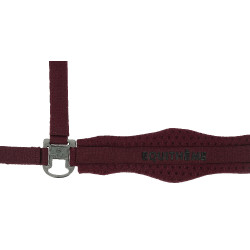 Cabresto de nylon Equithème 3D Mesh Bordéus Bordô Cabresto de nylon Equithème 3D Mesh Bordéus Bordô