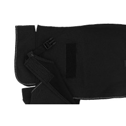Capa para cão Equithème Softshell Preto Capa para cão Equithème Softshell Preto