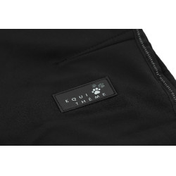 Capa para cão Equithème Softshell Preto Capa para cão Equithème Softshell Preto