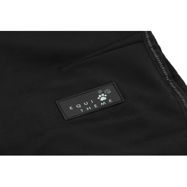 Capa para cão Equithème Softshell Preto Capa para cão Equithème Softshell Preto