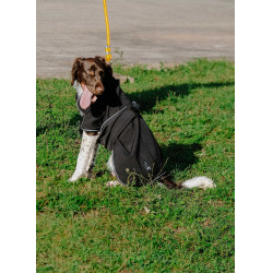 Capa para cão Equithème Softshell Preto Capa para cão Equithème Softshell Preto