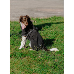 Capa para cão Equithème Softshell Preto Capa para cão Equithème Softshell Preto