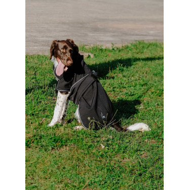 Capa para cão Equithème Softshell Preto Capa para cão Equithème Softshell Preto
