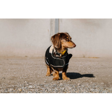 Cobertura para cão Je t'aime Equithème Preto Cobertura para cão Je t'aime Equithème Preto