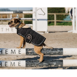 Cobertura para cão Je t'aime Equithème Preto Cobertura para cão Je t'aime Equithème Preto