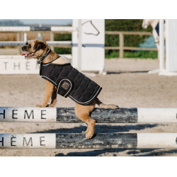 Cobertura para cão Je t'aime Equithème Preto Cobertura para cão Je t'aime Equithème Preto