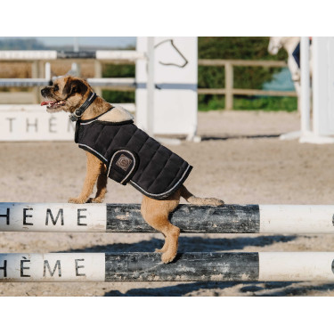 Cobertura para cão Je t'aime Equithème Preto Cobertura para cão Je t'aime Equithème Preto