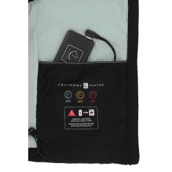 Bateria para colete térmico Equithème Charlie Preto
