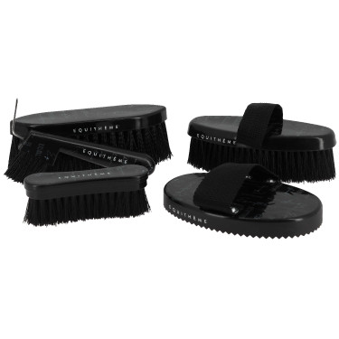 Escova para cabeça EQUITHÈME - Teenage Preto Escova para cabeça EQUITHÈME - Teenage Preto