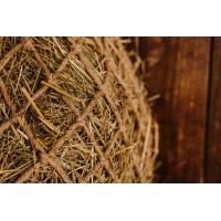 Rede para feno Hippotonic Natural Natural Castanho