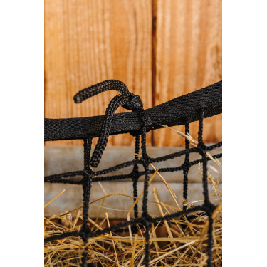 Rede de feno Hippotonic Retangular Preto