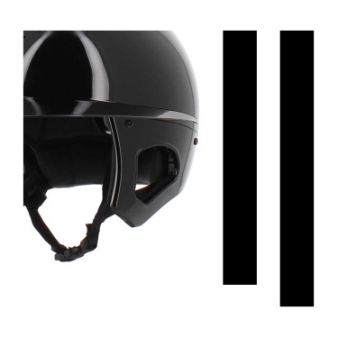 Capacete Penélope viseira longa Preto brilhante Capacete Penélope viseira longa Preto brilhante