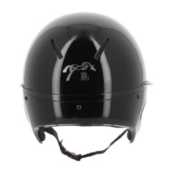 Capacete Penélope viseira longa Preto brilhante Capacete Penélope viseira longa Preto brilhante
