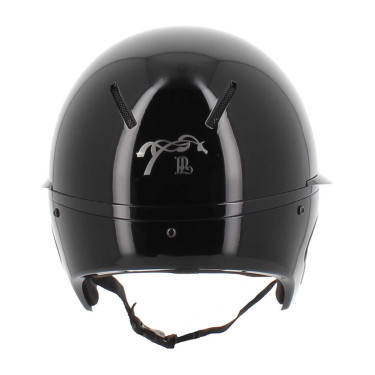 Capacete Penélope viseira longa Preto brilhante Capacete Penélope viseira longa Preto brilhante