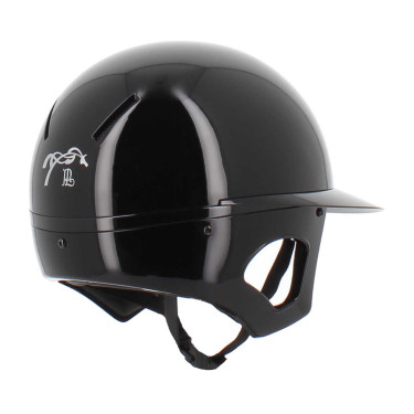 Capacete Penélope viseira longa Preto brilhante Capacete Penélope viseira longa Preto brilhante