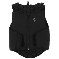 Dorsal Equithème Hexaflex infantil Preto