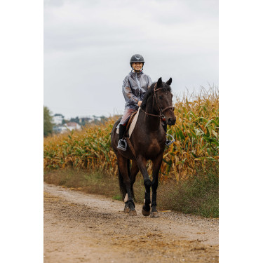 Impermeável Equithème Originals Hanoi Cinzento