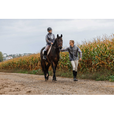 Impermeável Equithème Originals Hanoi Cinzento