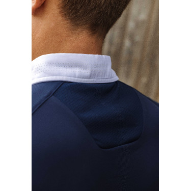 Polo Equithème Victor Marinho Azul-marinho