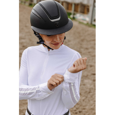 Polo Equithème Estoril Branco Polo Equithème Estoril Branco