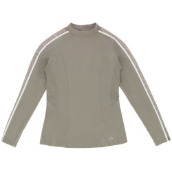 T-shirt Equithème Originals Mélodie  Cinzento-acastanhado Castanho