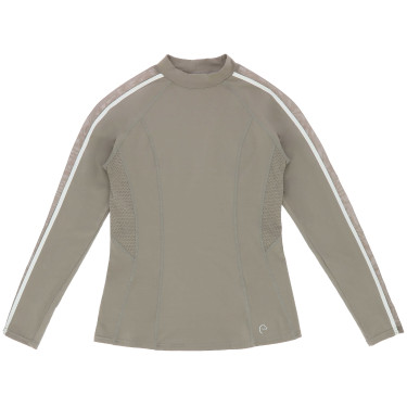 T-shirt Equithème Originals Mélodie  Cinzento-acastanhado Castanho