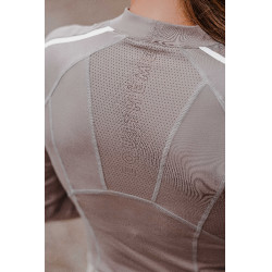 T-shirt Equithème Originals Mélodie  Cinzento-acastanhado Castanho