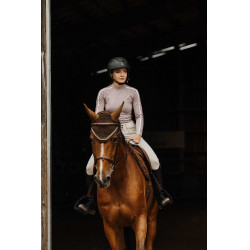 T-shirt Equithème Originals Mélodie  Cinzento-acastanhado Castanho