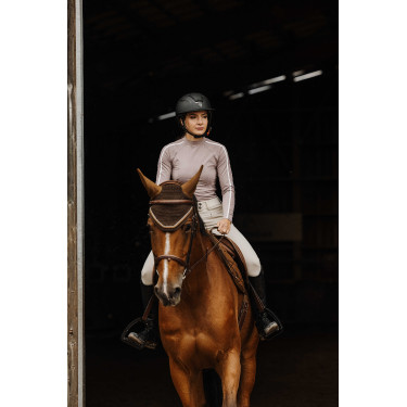 T-shirt Equithème Originals Mélodie  Cinzento-acastanhado Castanho