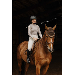 T-shirt Equithème Originals Mélodie  Cinzento-acastanhado Castanho