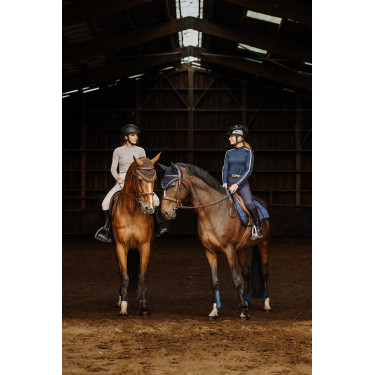 T-shirt Equithème Originals Mélodie  Cinzento-acastanhado Castanho