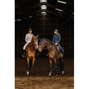 T-shirt Equithème Originals Mélodie  Cinzento-acastanhado Castanho