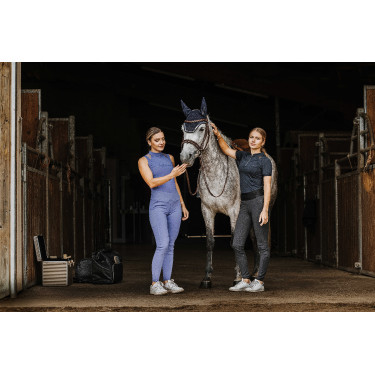 Polo Eu te amo Equithème Alba Violeta