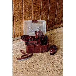 Escova para cabeça HIPPOTONIC - Glitter Bordéus Bord&amp;ocirc;