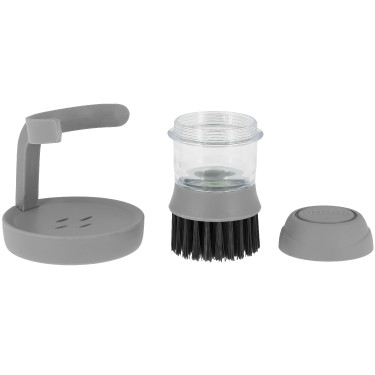 Escova aplicadora de shampoo Hippotonic Cinzento Escova aplicadora de shampoo Hippotonic Cinzento