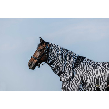 Camisa Riding World Belly Mesh Combo Preto / branco padrão zebra Motivos