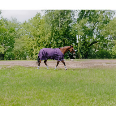 Capa Equithème Tyrex Aisance 600D Ameixa Violeta