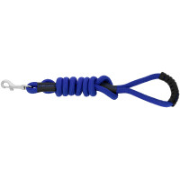 Trela para cão com pega RIDING WORLD - Lucky Azul royal