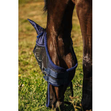 Máscara anti-moscas Riding World First Marinho Azul-marinho