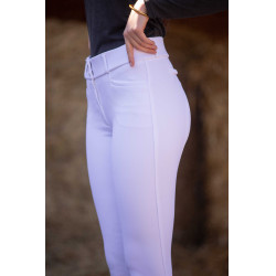 Calça de equitação Pénélope Majestic Branco Calça de equitação Pénélope Majestic Branco
