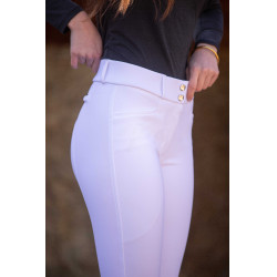 Calça de equitação Pénélope Majestic Branco Calça de equitação Pénélope Majestic Branco