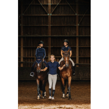 Polo Equithème Lucas Marinho Azul-marinho