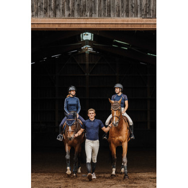 Polo Equithème Lucas Marinho Azul-marinho