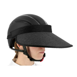Viseira anti-UV para capacete Equithème Preto Viseira anti-UV para capacete Equithème Preto