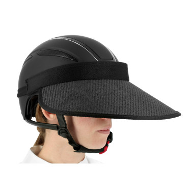 Viseira anti-UV para capacete Equithème Preto Viseira anti-UV para capacete Equithème Preto