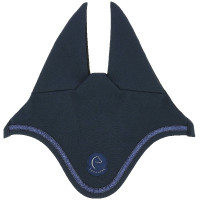 Touca anti-moscas Je t'aime Equithème Origine Azul-marinho