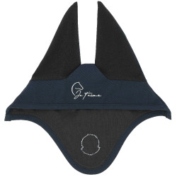 Touca anti-moscas Je t'aime Equithème Origine Azul-marinho