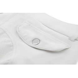 Calça Equithème Originals Beverly Branco Calça Equithème Originals Beverly Branco