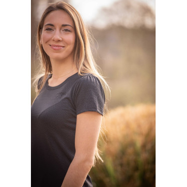 Camiseta Pénélope Techty de mangas curtas Cinzento Camiseta Pénélope Techty de mangas curtas Cinzento