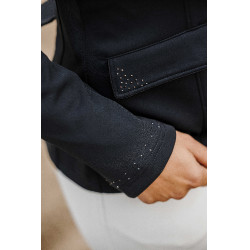 Casaco de competição Je t'aime Equithème Estocolmo Preto